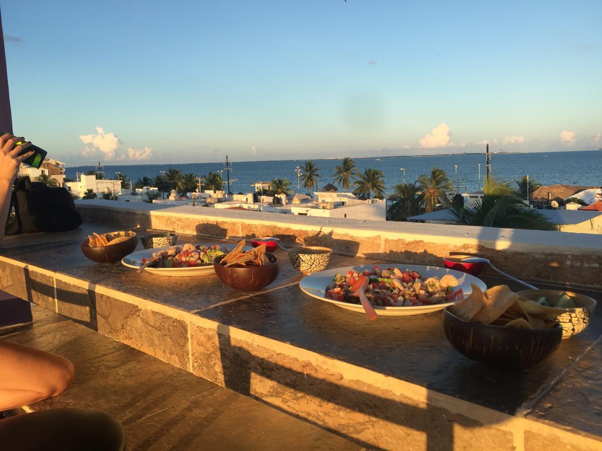 The Mermaid Hostel Beach (Adults Only) Cancún Buitenkant foto